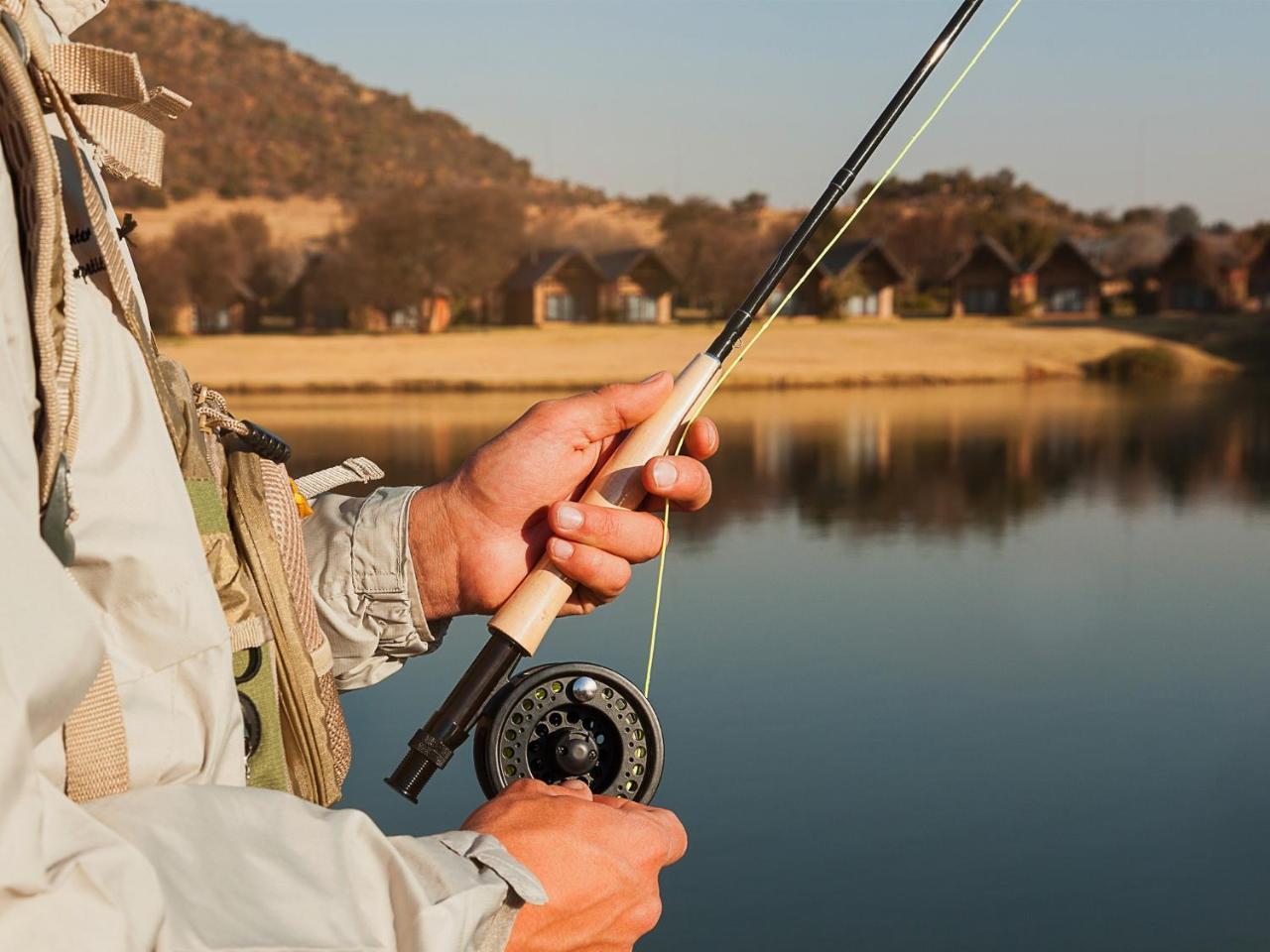 Kloofzicht Lodge & Spa Крюгерсдорп Экстерьер фото Fly fishing